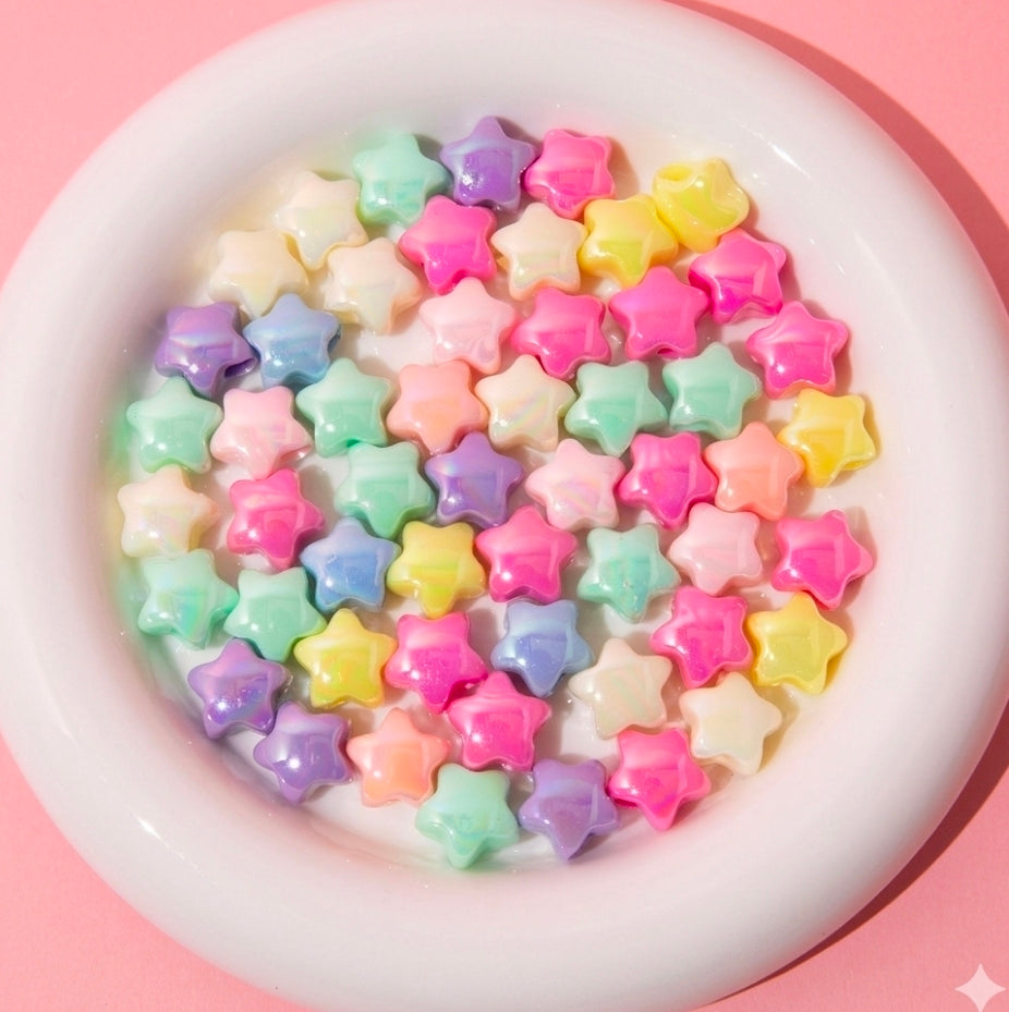 12mm UV star beads(20pc)