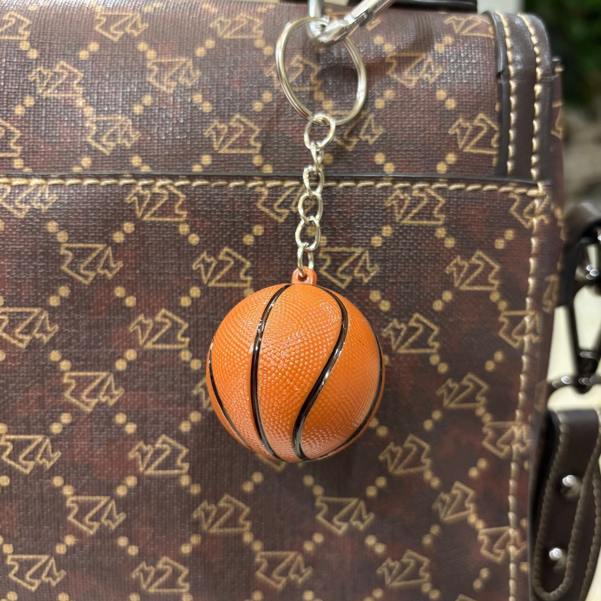 Sports keychain[Basketball/Baseball/Tennis/Soccer](1pc)