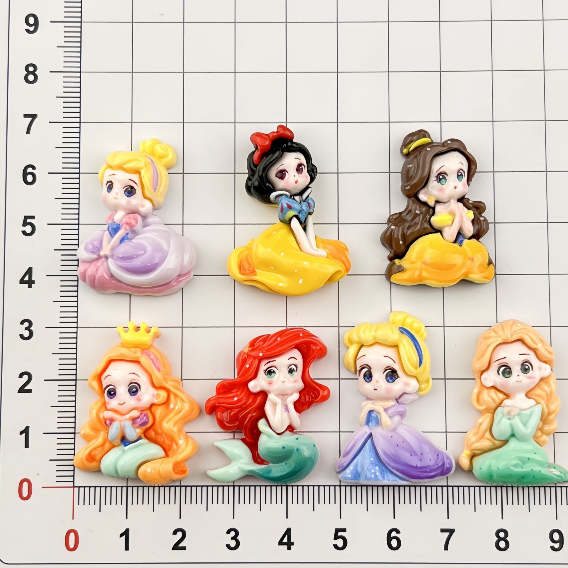 Princess Resin charm(10pc)